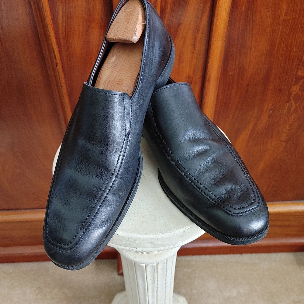 Allen Edmonds Men Black Dress Shoes